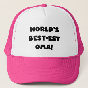 Beste Oma Black- of White-cadeautjes ter wereld Trucker Pet