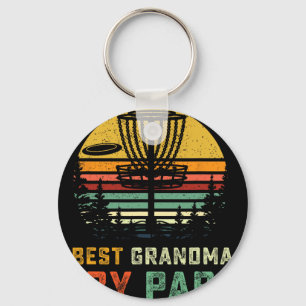 Beste oma discgolf cadeau oma frisbees D Sleutelhanger