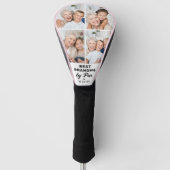 BESTE OMA DOOR PAR Aangepaste 4 Foto Collage Golfheadcover (Voorkant)