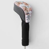 BESTE OMA DOOR PAR Aangepaste 4 Foto Collage Golfheadcover (Schuin)