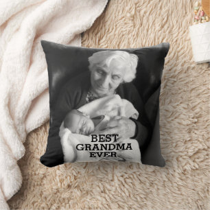 Beste oma Ever Aangepast Foto Creëer Uw Ewn Kussen