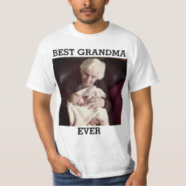 Beste oma Ever Aangepast Foto Creëer Uw Ewn T-shirt