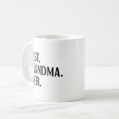 Beste oma Ever Koffiemok (Voorkant links)