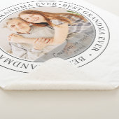 Beste oma Ever Moderne Klassieke foto Sherpa Deken (3/4)