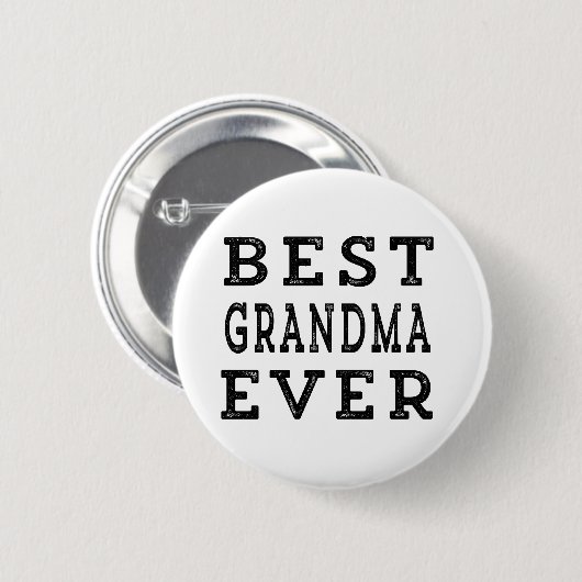 Beste oma Ever Ronde Button 5,7 Cm (Voorkant /achterkant)