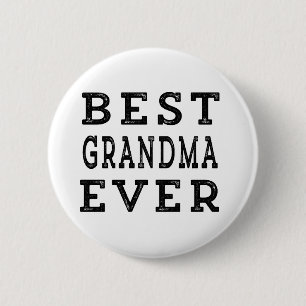 Beste oma Ever Ronde Button 5,7 Cm