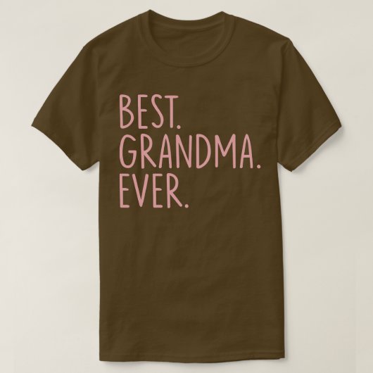 Beste oma Ever T-shirt (Design voorkant)