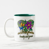 Beste oma Ever Tweekleurige Koffiemok (Links)