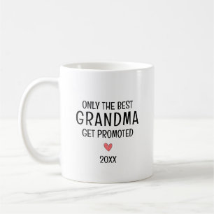 Beste oma gepromoveerd – Gepersonaliseerd jaar Koffiemok