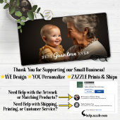 Beste oma Granparent foto Bureaumat