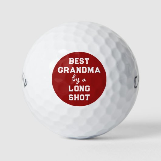 Beste Oma Humor Golfballen (Voorkant)