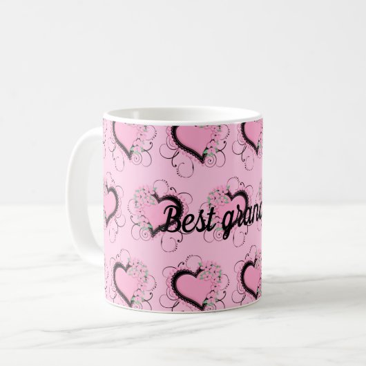 Beste oma koffiemok (Voorkant links)