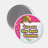 Beste oma magneet (Voorkant / Achterkant)