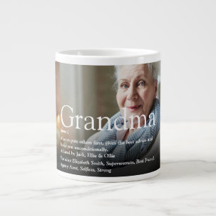 Beste Oma Nan-foto Fun Definitie ooit Grote Koffiekop