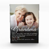 Beste oma oma definitie ooit ter wereld fotoblokken (Voorkant)