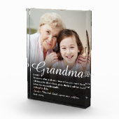 Beste oma oma definitie ooit ter wereld fotoblokken (Rechts)