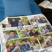 Beste oma ooit 10 foto collage gepersonaliseerd fleece deken