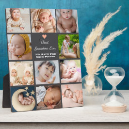 Beste oma ooit 11-foto collage fotoplaat