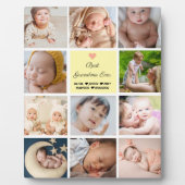 Beste oma ooit 11-foto collage fotoplaat (Voorkant)
