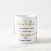 Beste oma ooit 2 foto template oma koffiemok (Center)