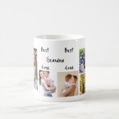 Beste oma ooit 5 foto collage schattig koffiemok (Center)