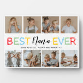 Beste oma ooit 8 fotocollage fotoplaat (voorkant)
