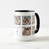 Beste oma ooit Aangepaste 9 foto galerij Multi Mok (Voorkant rechts)
