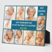 Beste oma ooit | Aangepaste fotocollage Fotoplaat (Zijkant)