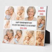 Beste oma ooit | Aangepaste fotocollage Fotoplaat (Zijkant)