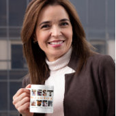 Beste oma ooit aangepaste tekstfoto, koffiemok