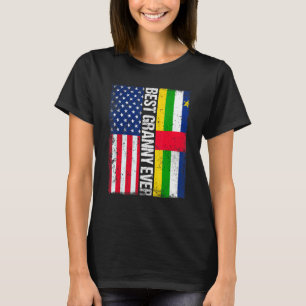 Beste Oma Ooit Amerikaanse Centraal Afrikaanse Rep T-shirt