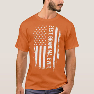 Beste oma ooit Amerikaanse vlag T-shirt