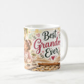 Beste oma ooit bakcadeau mok (Voorkant rechts)