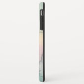 Beste oma ooit Blauwgroen Abstracte Waterverf Case-Mate iPhone Case (Achterkant/links)