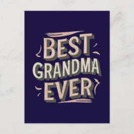 Beste oma ooit briefkaart
