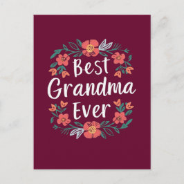 Beste oma ooit briefkaart