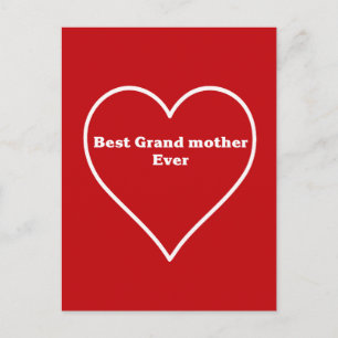 Beste oma ooit  briefkaart