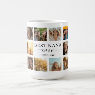 Beste oma ooit foto-collage mok cadeau