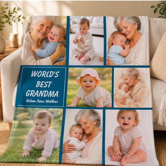 Beste oma ooit foto | Gepersonaliseerde grootouder Fotoplaat