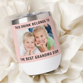 Beste oma ooit foto roze