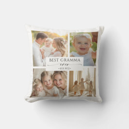 Beste Oma Ooit Fotocollage Kussen Cadeau