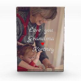 Beste oma ooit fotocollage we houden van je naam fotoblokken