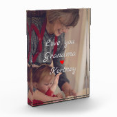 Beste oma ooit fotocollage we houden van je naam fotoblokken (Links)