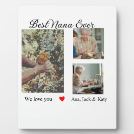 Beste oma ooit fotocollage we houden van je naam fotoplaat