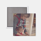 Beste oma ooit fotocollage we houden van je naam magneet (Voorkant / Achterkant)