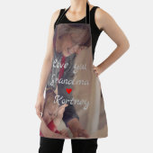 Beste oma ooit fotocollage we houden van je naam schort (Insitu)