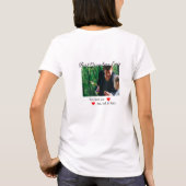 Beste oma ooit fotocollage we houden van je naam t-shirt (Achterkant)