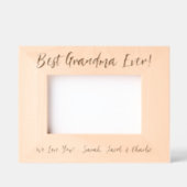 Beste oma ooit  gegraveerde lijstjes (Voorkant)
