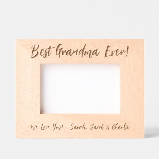 Beste oma ooit gegraveerde lijstjes (Voorkant)