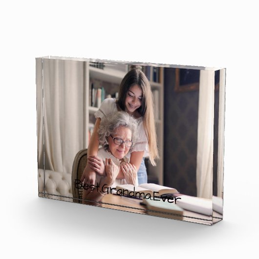 Beste oma ooit gepersonaliseerde foto citaat (Rechts)